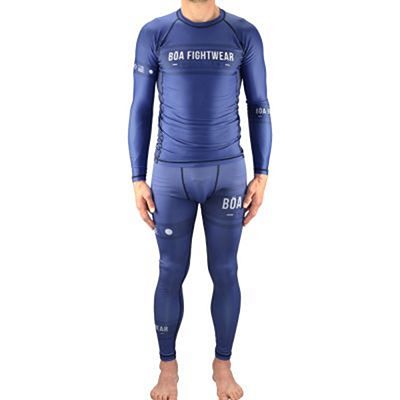 Boa Fighting Spirit LS Rashguard Kék