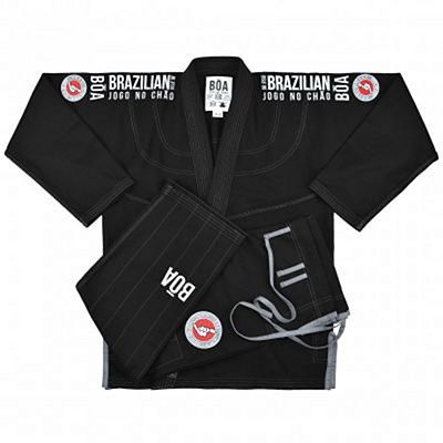 Boa Jogo No Chao 3.0 BJJ Gi Schwarz