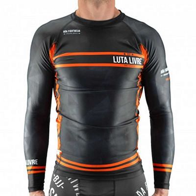 Boa Luta Livre V3 LS Rashguard Black