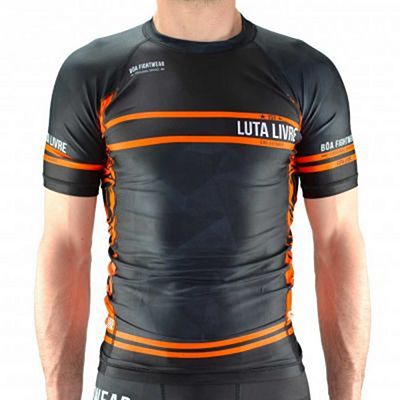 Boa Luta Livre V3 SS Rashguard Fekete