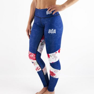 Boa Nosso Estilo Leggings Blå