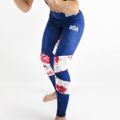 Boa Nosso Estilo Leggings Blå