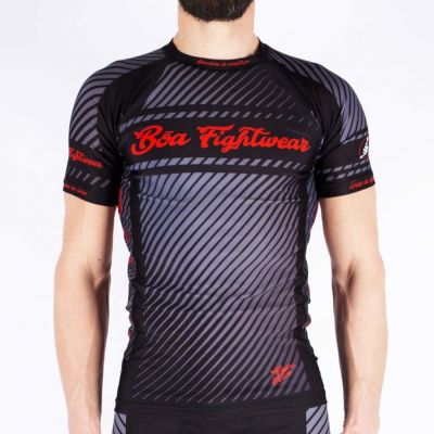 Boa Rashguard Armadura De Competicao Nogi Schwarz