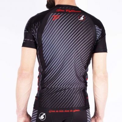 Boa Rashguard Armadura De Competicao Nogi Negro