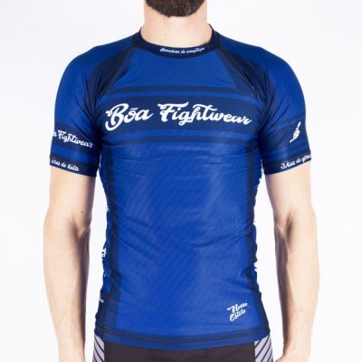 Boa Rashguard Armadura De Competicao Nogi Blå