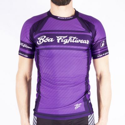 Boa Rashguard Armadura De Competicao Nogi Lila