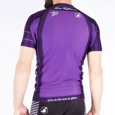 Boa Rashguard Armadura De Competicao Nogi Roxo