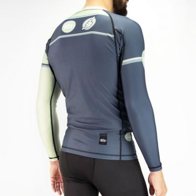 Boa Rashguard Curitiba Long Sleeve Cinza-Verde