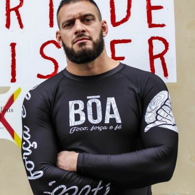 Boa Rashguard Deslumbrante Schwarz