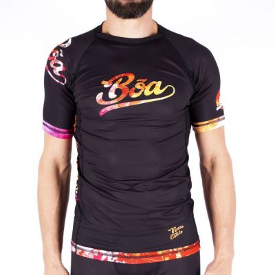 Boa Rashguard Dias De Luta Fekete