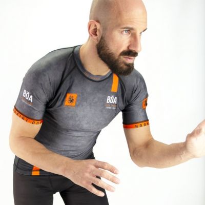 Boa Rashguard Luta Livre 4.0 SS Szürke