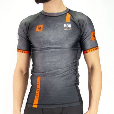 Boa Rashguard Luta Livre 4.0 SS Cinza