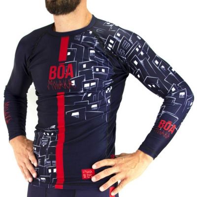 Boa Rashguard Moleke LS Fekete