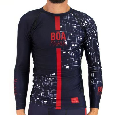 Boa Rashguard Moleke LS Negro