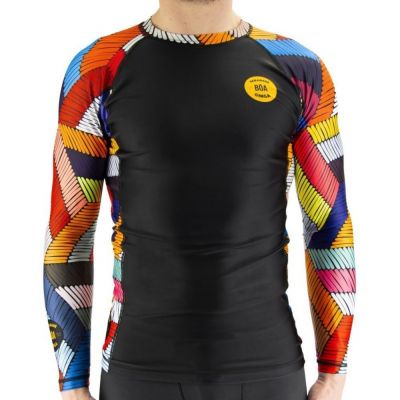 Boa Rashguard Paranaue Ginga Black