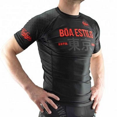 Boa Tokyo SS Rashguard Black