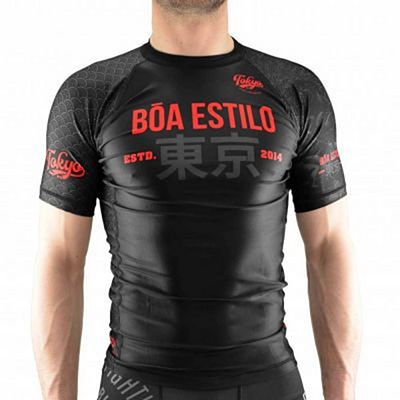Boa Tokyo SS Rashguard Black
