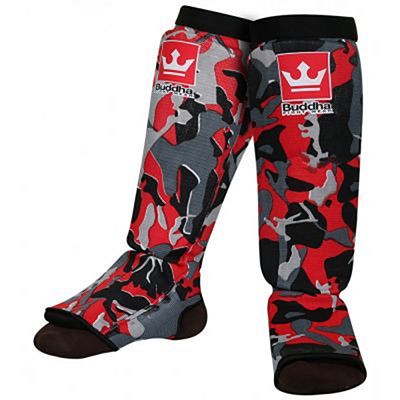 Buddha Army Padded Sock Shinguards Rot