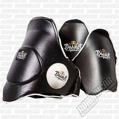 Buddha Body Protector & Low Kick Pads Preto