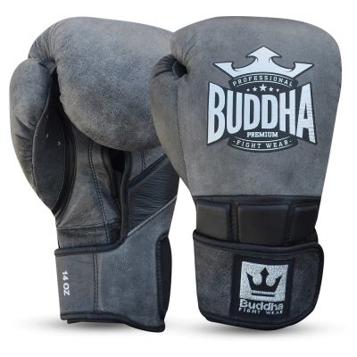 Buddha Boxing Glove Muay Thai Kick Boxing Legend Roto Schwarz