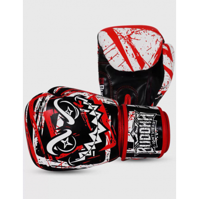 Buddha Boxing Gloves Creepy Rosso-Nero