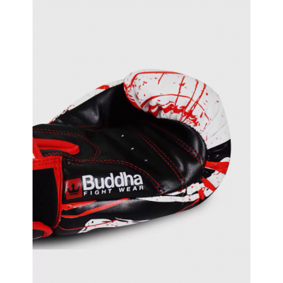 Buddha Boxing Gloves Creepy Rosso-Nero
