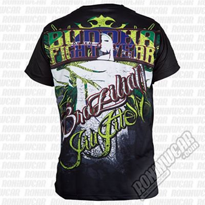 Buddha Brazilian Jiu Jitsu Tee Schwarz