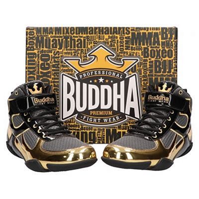 Buddha One Boxing Shoes Grau-Gold