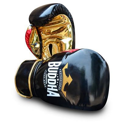 Buddha Guantes Boxeo Bushwhacker Negro-Oro