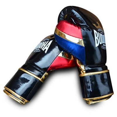 Buddha Guantes Boxeo Bushwhacker Negro-Oro