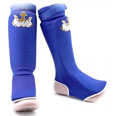 Buddha Cloth Shin & Instep Guards Bleu