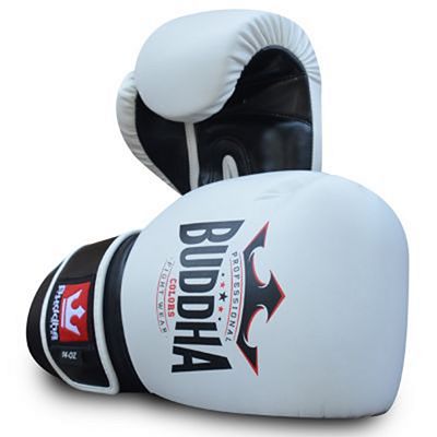 Buddha Colors Boxing Gloves Bianco