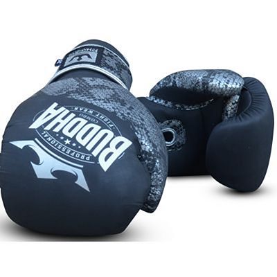 Buddha Combo Boxing Gloves Fekete-Ezüst