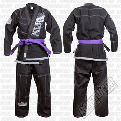 Buddha Deluxe Platinum BJJ Gi Black