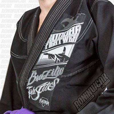 Buddha Deluxe Platinum BJJ Gi Schwarz