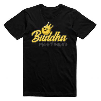 Buddha Emoticon  T-Shirt Black