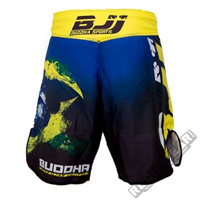 Buddha Extra BJJ Bermuda Kék-Sárga