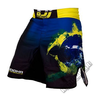 Buddha Extra BJJ Bleu-Jaune