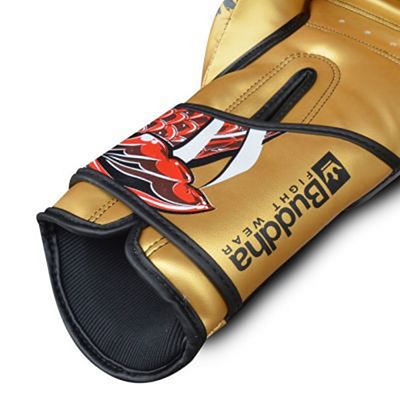 Buddha Fantasy Koy Boxing Gloves Gold