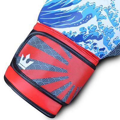 Buddha Fantasy Tsunami 2.0 Boxing Gloves Bleu-Rouge