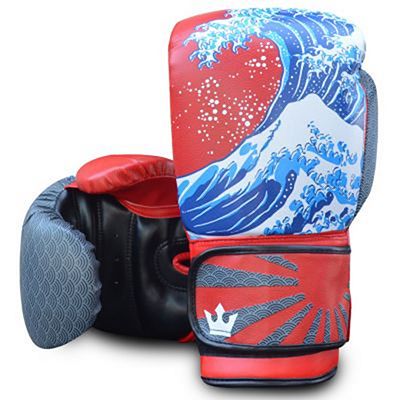 Buddha Fantasy Tsunami 2.0 Boxing Gloves Azul-Vermelho