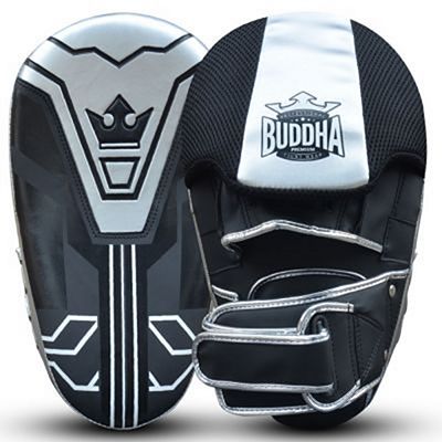 Buddha Focus Mitts Big Future Silber-Schwarz