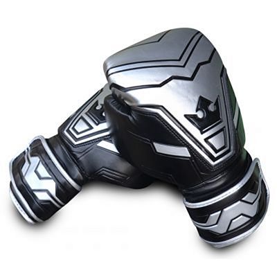 Buddha Future Boxing Gloves Argent-Noir