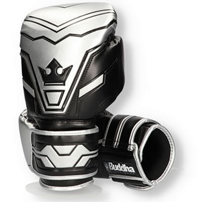 Buddha Future Boxing Gloves Argento-Nero