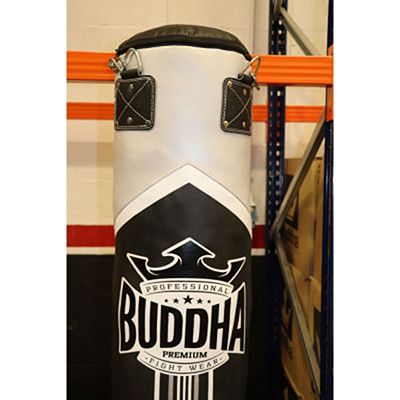 Buddha Future Leather Heavy Bag 180cm 55kg Preto-Cinza