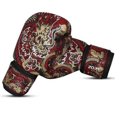 Buddha Guantes De Boxeo Muay Thai Kick Boxing Fantasy Dragon Rot