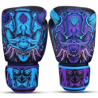 Buddha Boxing Glove Fantasy Luzbel Special Edition Preto-Roxo