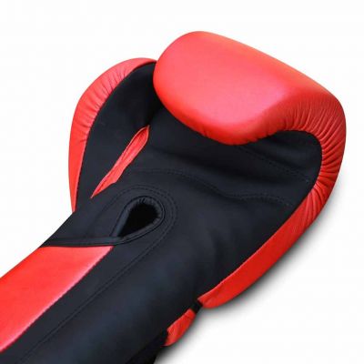 Buddha Guantes De Boxeo Muay Thai Kick Boxing Pro Gel Red