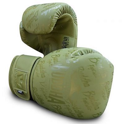 Buddha Guantes De Boxeo Muay Thai Kick Boxing Top Premium Grön