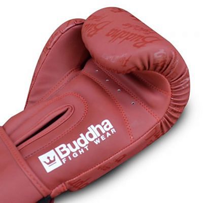 Buddha Guantes De Boxeo Muay Thai Kick Boxing Top Premium Röd